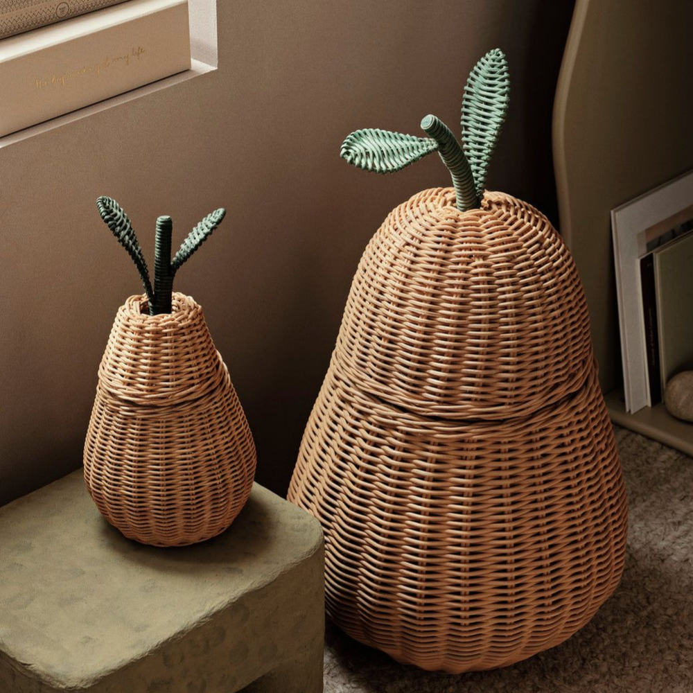 Ferm Living Basket Braided, Pear