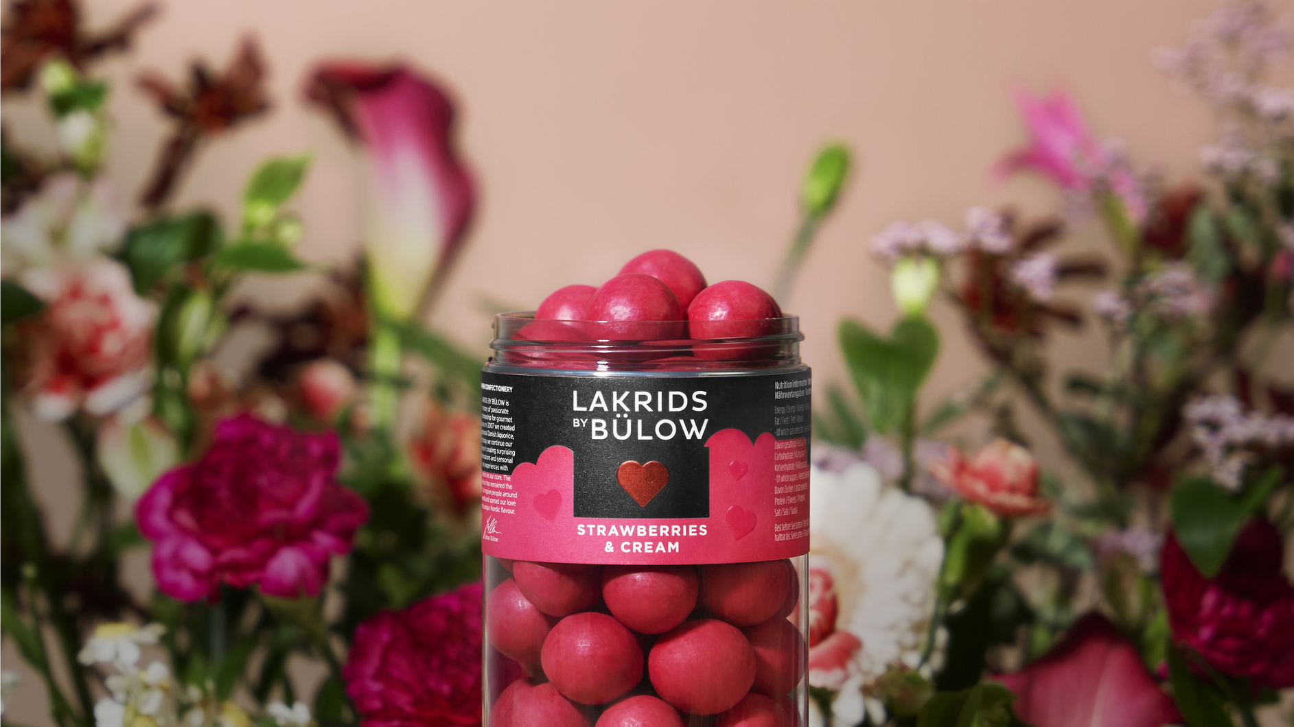 Lakrids By Bülow Love Strawberry & Cream, 295g