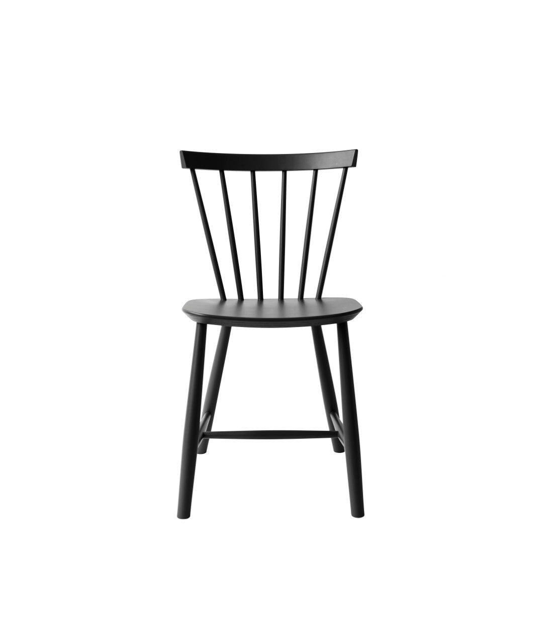 Fdb Møbler Poul M. Volther J46 Chair Nordic Swan Ecolabel Beech, Jet Black