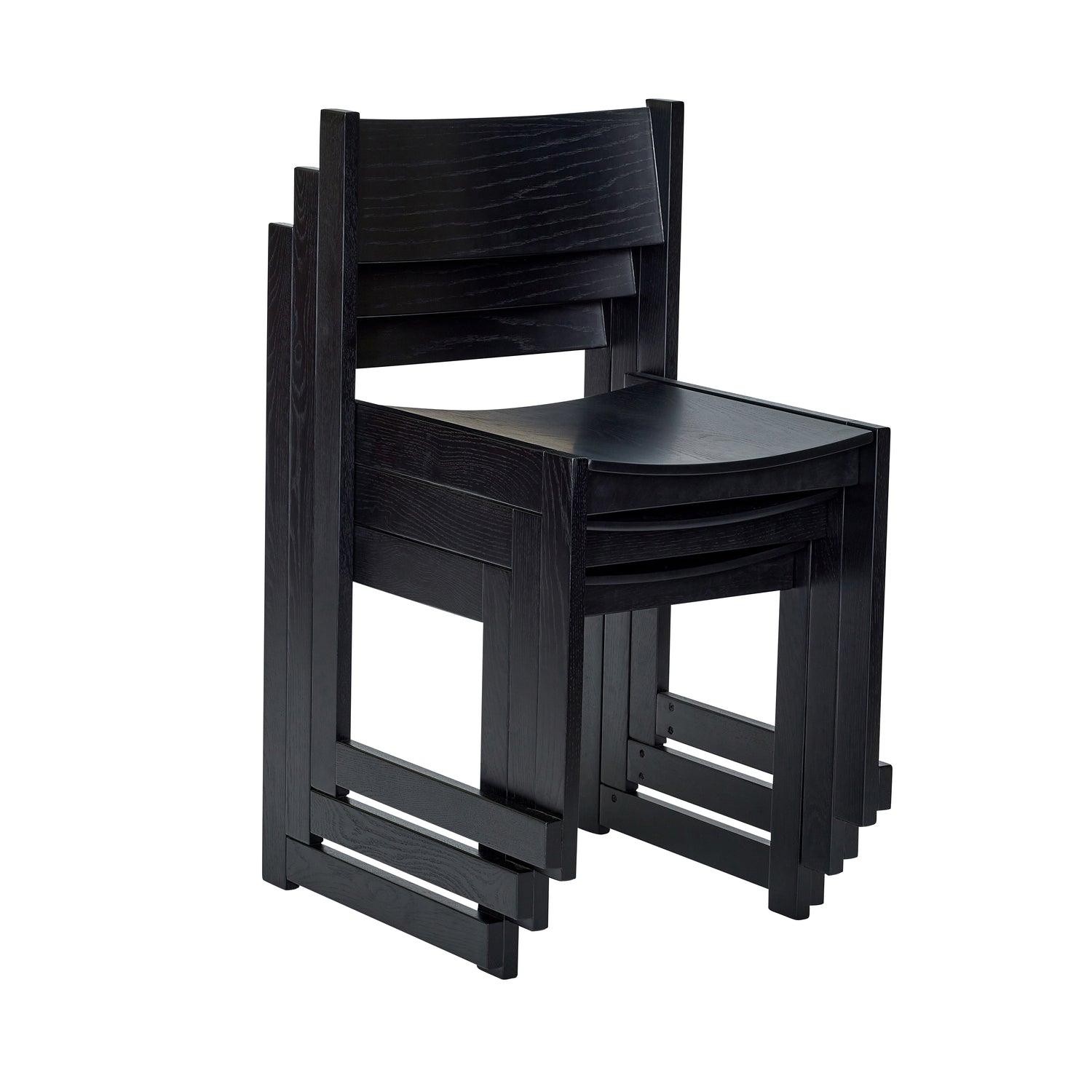 Hübsch Forma Dining Chair, Black