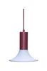 Hübsch Luminary Pendant, Burgundy/Blue