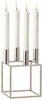 Audo Copenhagen Kubus 4 Candle Holder, Nickel