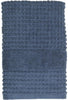 Juna Check Towel Dark Blue, 50x100 Cm