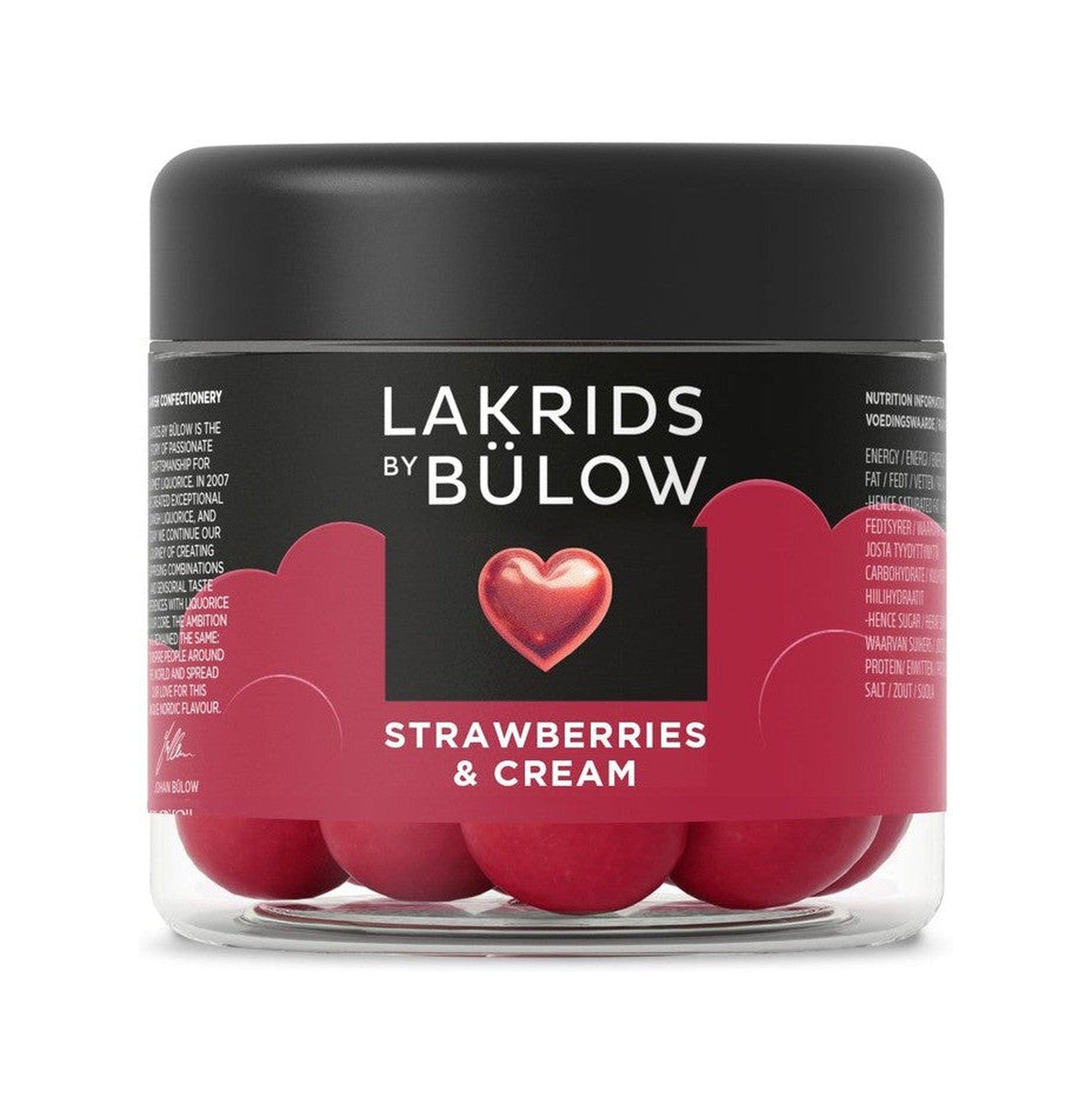 Lakrids By Bülow Love Strawberry & Cream, 125g