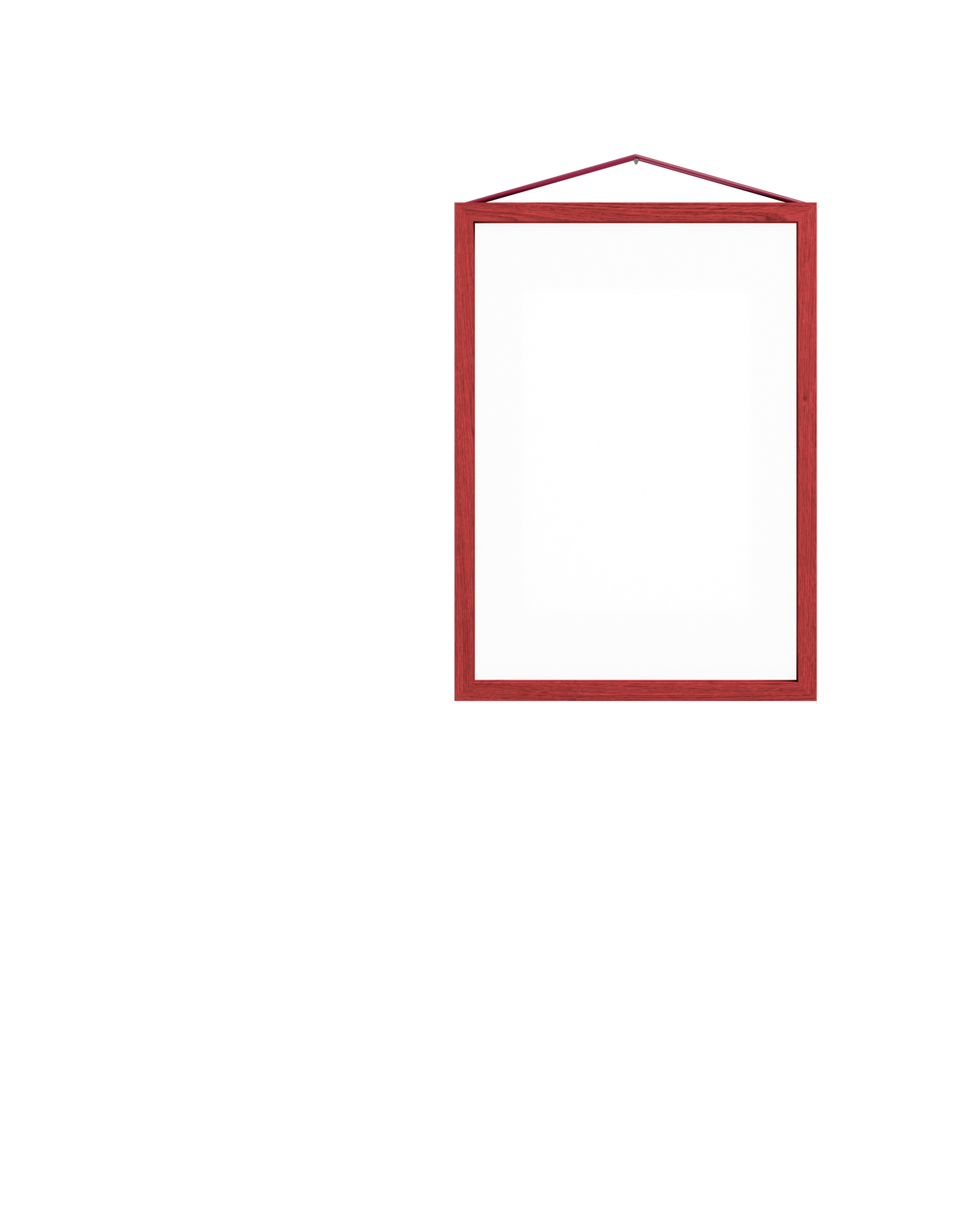 Moebe Frame A4, Red Satined