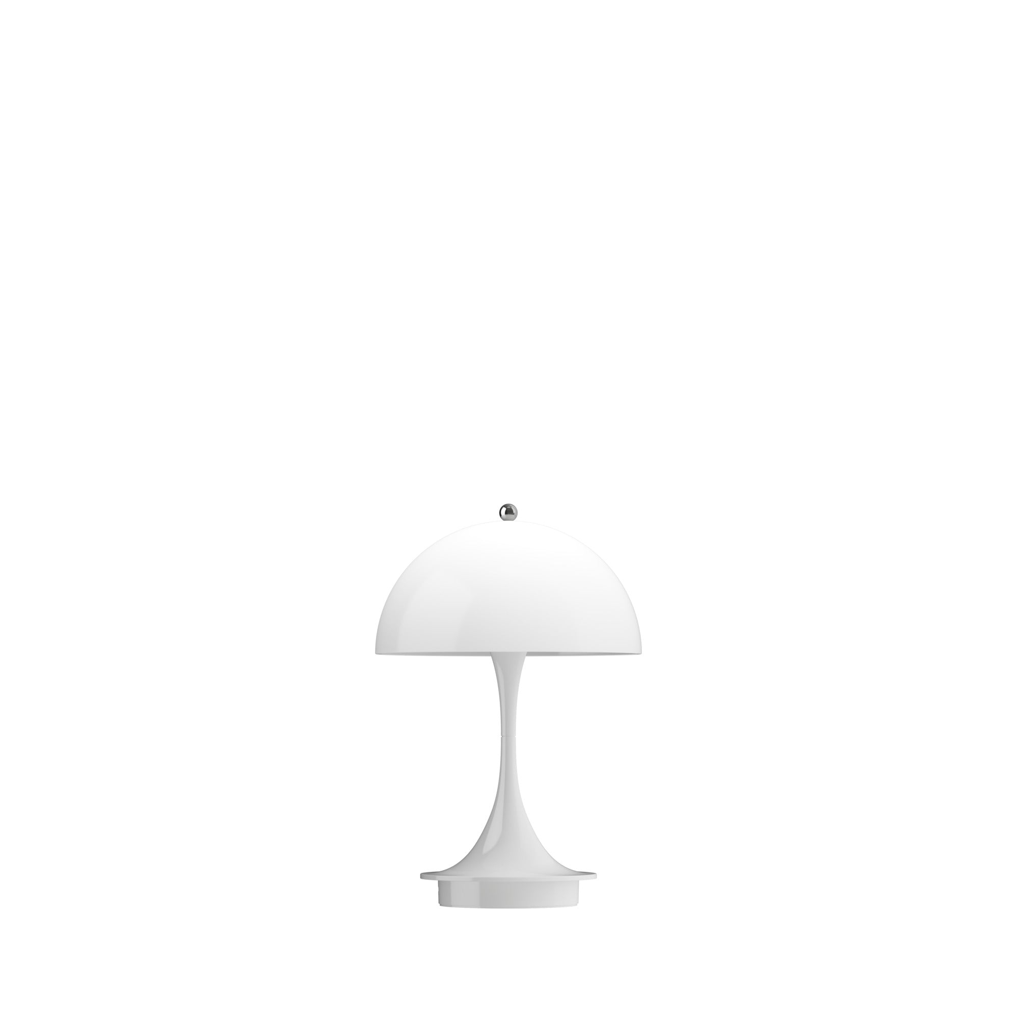 Panthella 160 Portable Table Lamp, Opal White