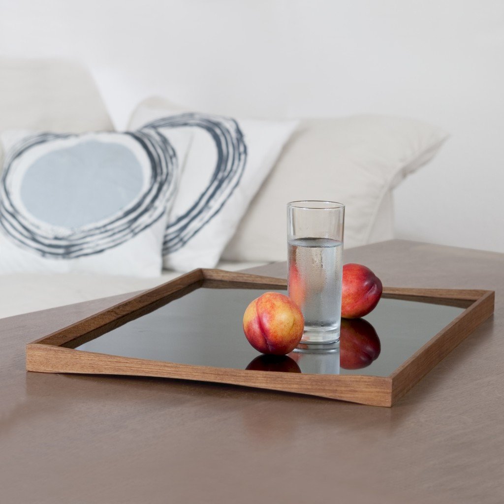 Architectmade Finn Juhl Turning Tray 23 Cm, Black And Blue