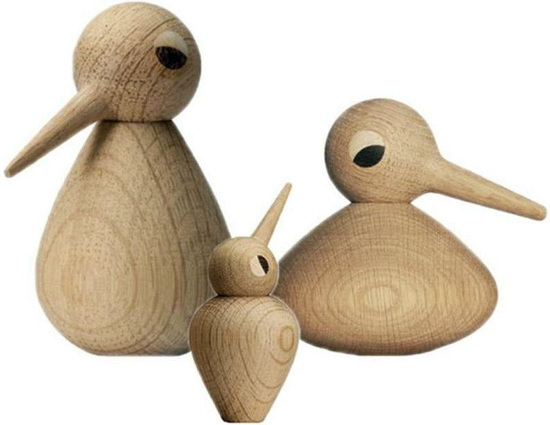 [product_category]-Architectmade Kristian Vedel Bird Family (Set With 3), Natural Oak-Architectmade-405-ARC+415-ARC+425-ARC-1