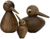 Architectmade Kristian Vedel Bird Family (Set With 3), Smoked Oak