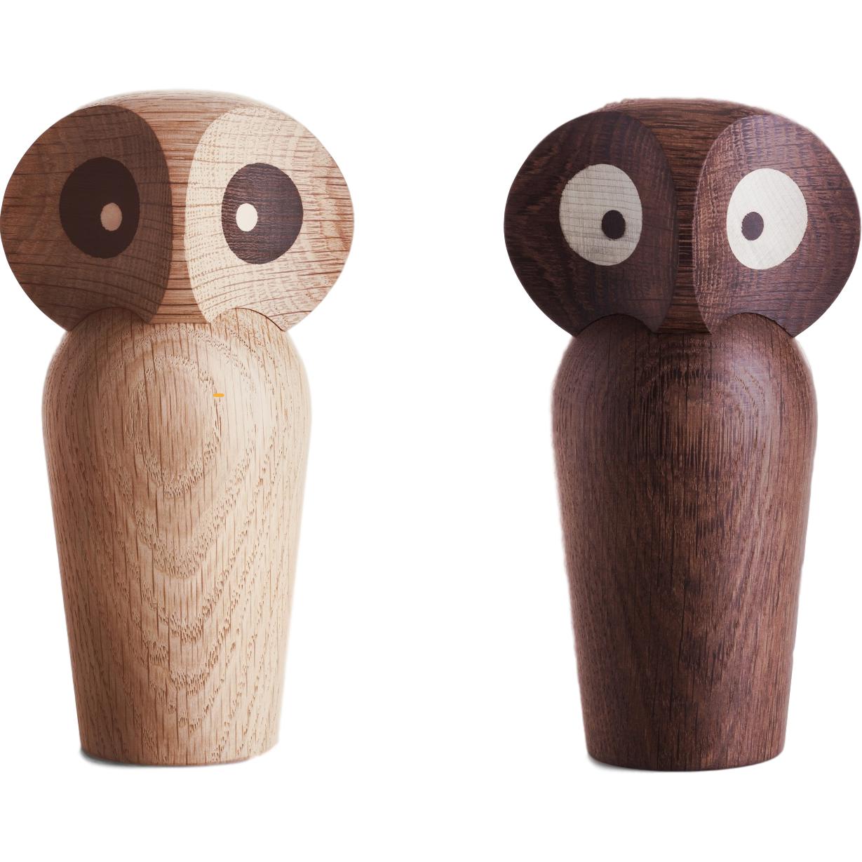 [product_category]-Architectmade Paul Anker Hansen Owl 8,5 Cm, Smoked Oak-Architectmade-6442218638240-455-ARC-2