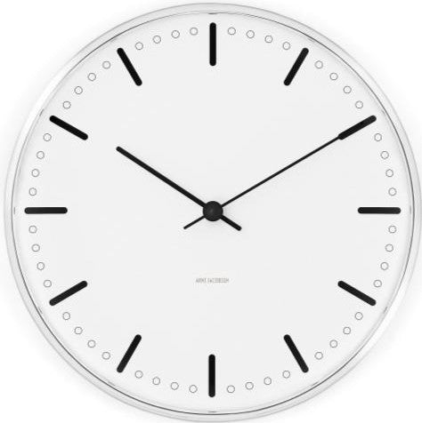 [product_category]-Arne Jacobsen City Hall Wall Clock, 21cm-Arne Jacobsen-5709513436317-43631-ARN-1