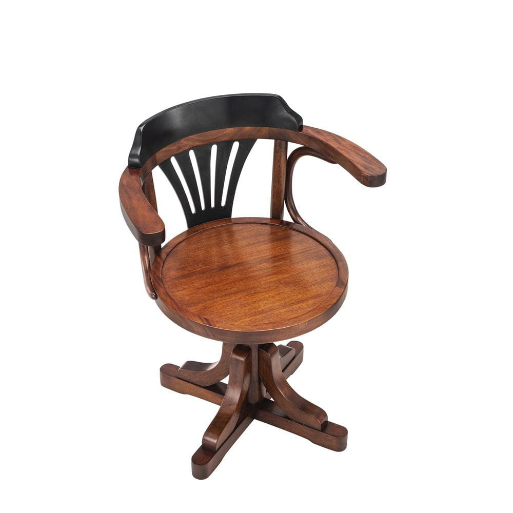 [product_category]-Authentic Models Executive Chair, Black & Honey-Authentic Models-781934570448-MF081-AUT-8