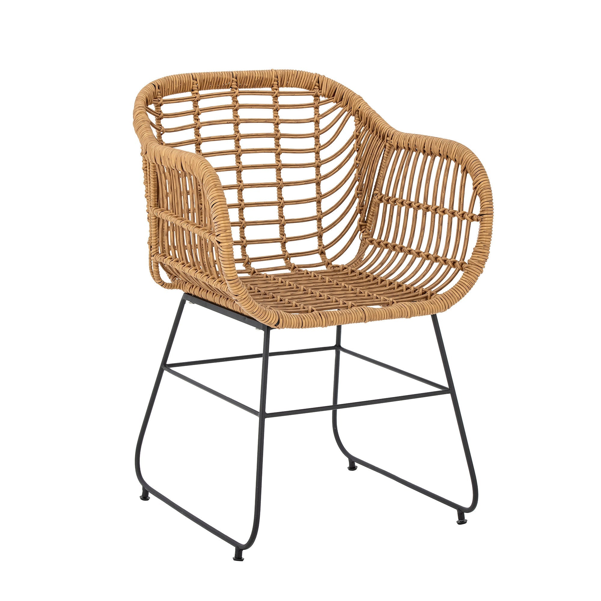 Bloomingville Collin Lounge Chair, Nature, Polyrattan