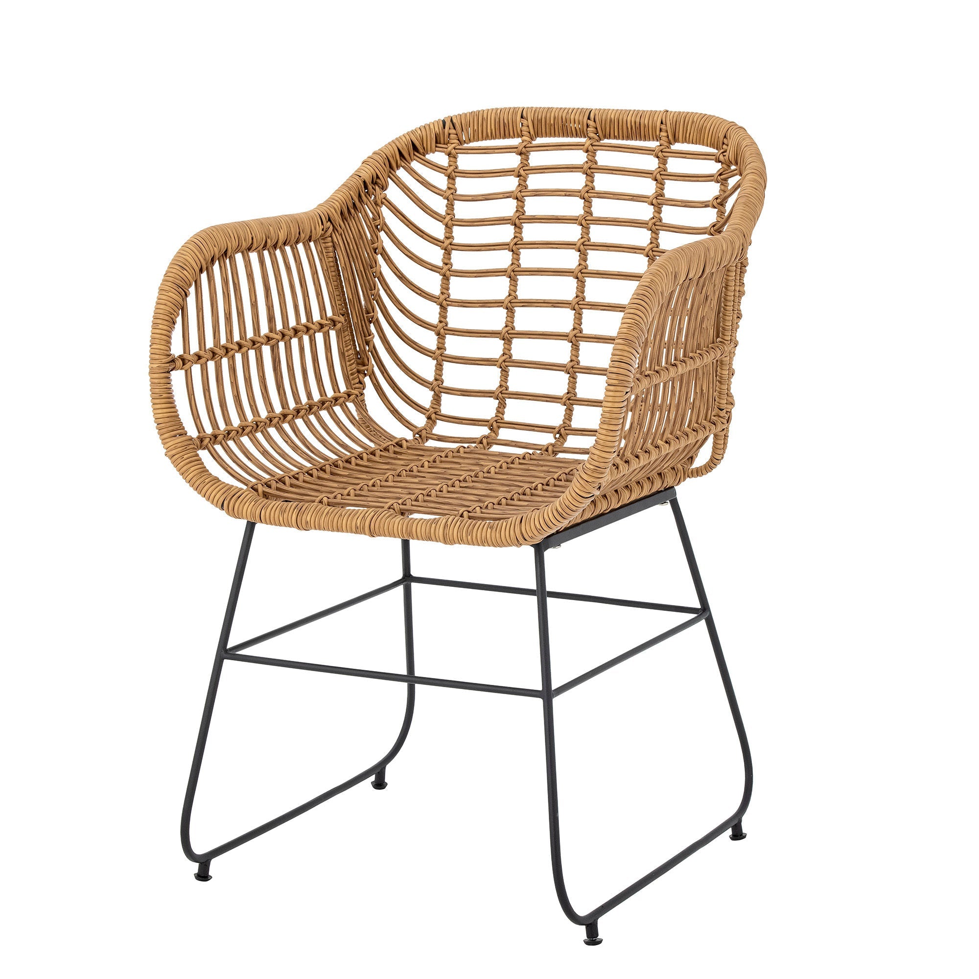 Bloomingville Collin Lounge Chair, Nature, Polyrattan