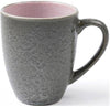 Bitz Cup With Handle, Grey/Pink, ø 10cm