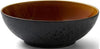 Bitz Salad Bowl, Black/Amber, ø 30cm