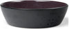 Bitz Soup Bowl, Black/Purple, ø 18cm