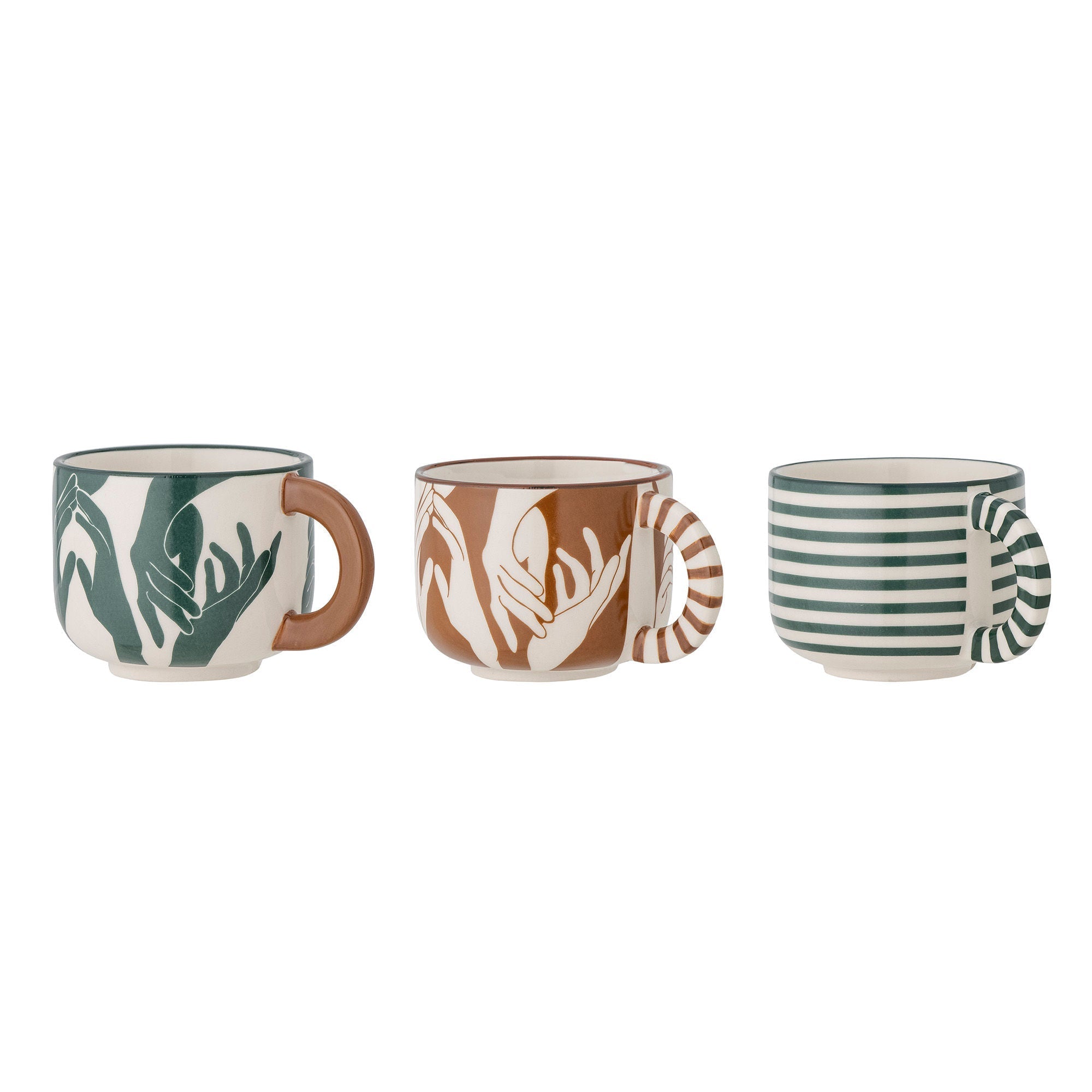 [product_category]-Bloomingville Carim Cup, Green, Stoneware-Bloomingville-5711173304462-82054403-BLO-2