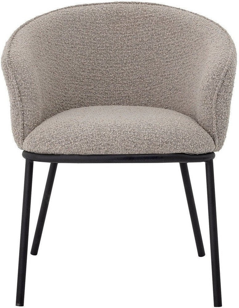 [product_category]-Bloomingville Cortone Dining Chair, Grey, Polyester-Bloomingville-5711173262243-82050369-BLO-1