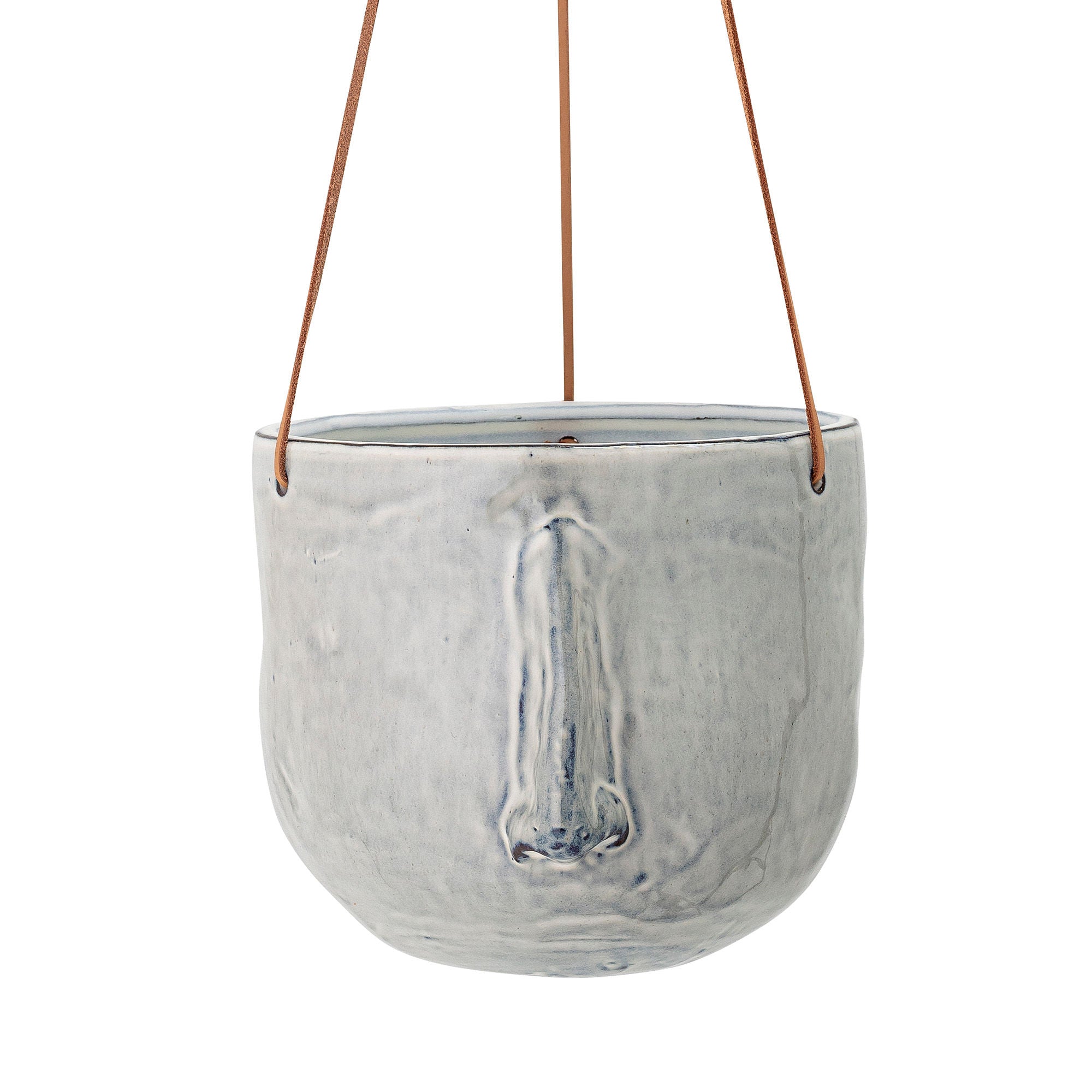 [product_category]-Bloomingville Ileana Flowerpot, Hanging, Grey, Stoneware-Bloomingville-5711173250394-82048983-BLO-3