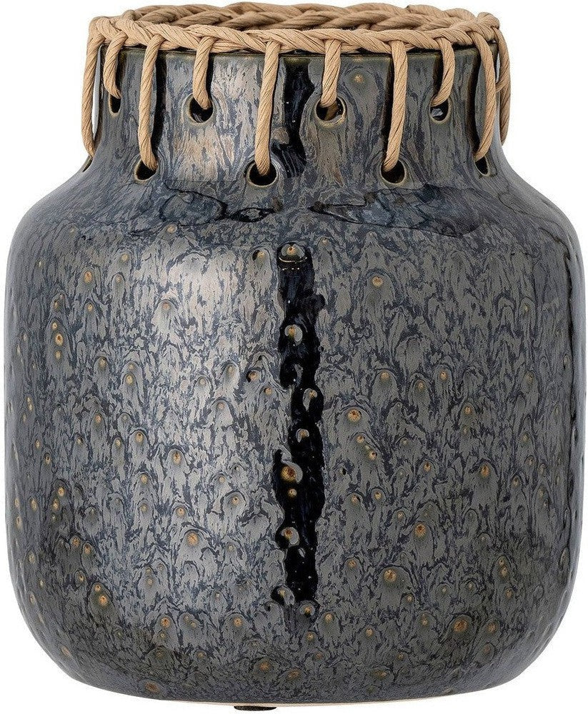 [product_category]-Bloomingville Janel Vase, Black, Ceramic-Bloomingville-5711173288984-82053753-BLO-1