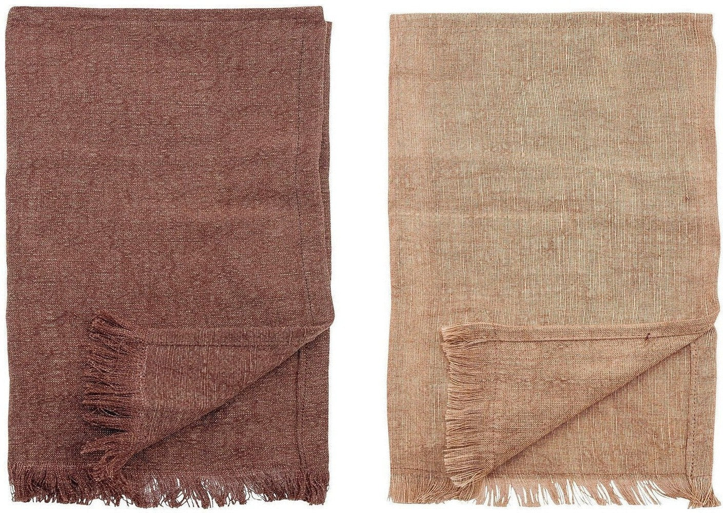 [product_category]-Bloomingville Lovine Kitchen Towel, Brown, Cotton-Bloomingville-5711173302666-82059575-BLO-1