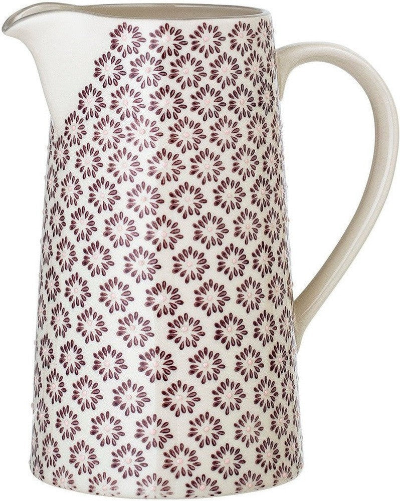 [product_category]-Bloomingville Maya Jug, Purple, Stoneware-Bloomingville-5711173214648-82040544-BLO-1