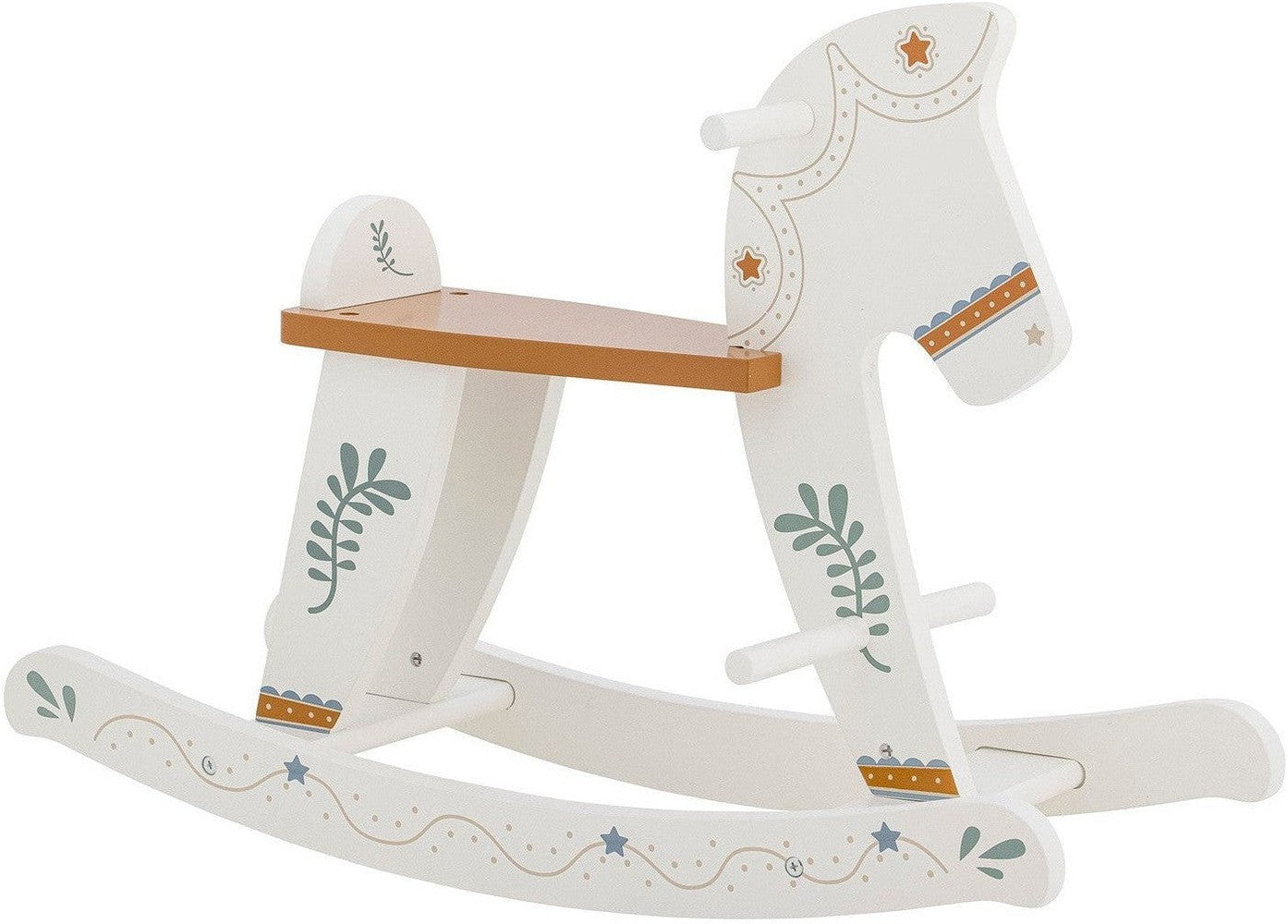 [product_category]-Bloomingville MINI Ruddy Rocking Toy, Horse, White, MDF-Bloomingville MINI-5711173323272-82062080-BLO-1