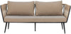 Bloomingville Pavone Sofa, Brown, Metal