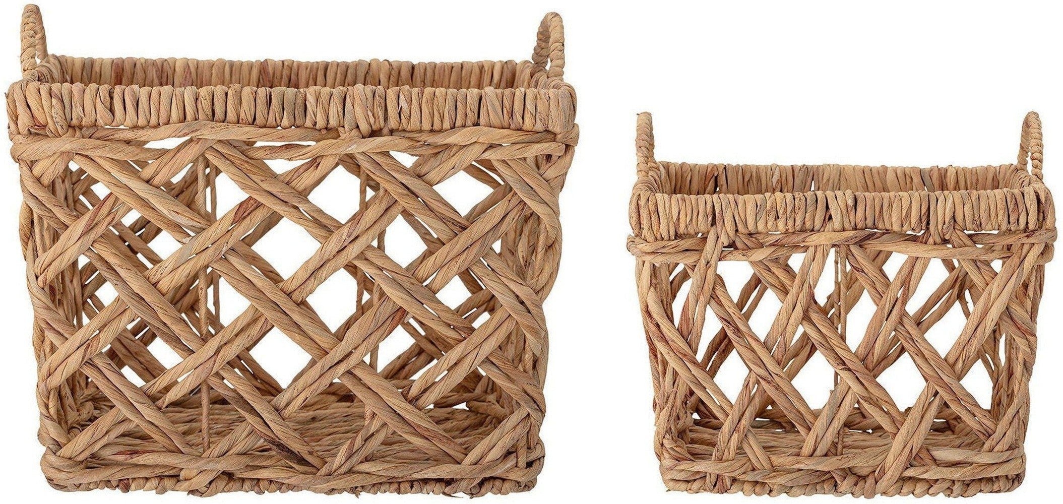 [product_category]-Bloomingville Sadia Basket, Nature, Water Hyacinth-Bloomingville-5711173264315-82050251-BLO-1