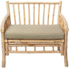 Bloomingville Sole Lounge Chair, Nature, Bamboo