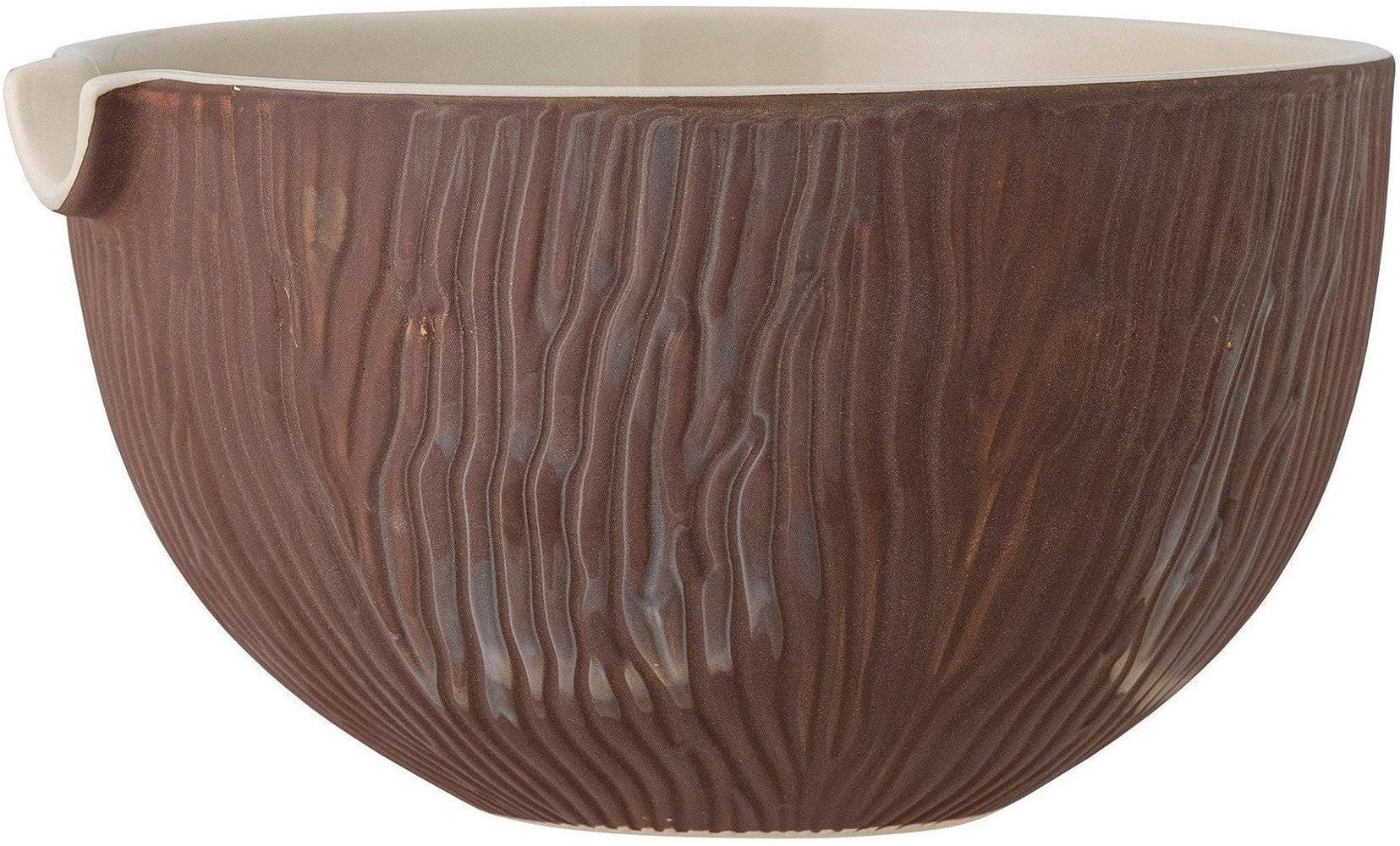 [product_category]-Bloomingville Toula Bowl, Brown, Stoneware-Bloomingville-5711173281053-82055004-BLO-1