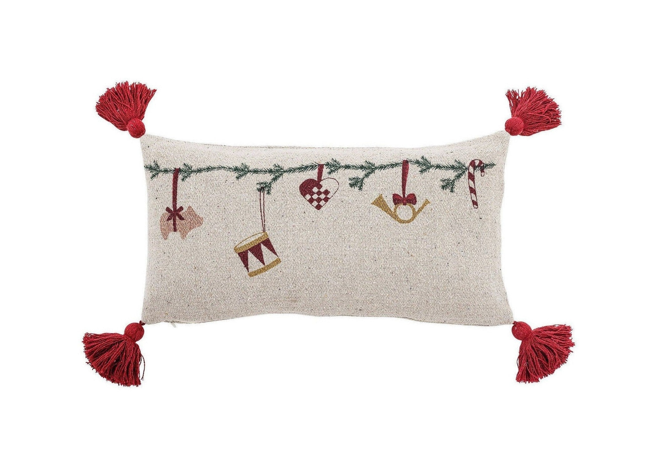 [product_category]-Bloomingville Yule Cushion, Nature, Cotton-Bloomingville-5711173326730-82062298-BLO-1