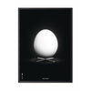  Egg Classic Poster Frame In Black Lacquered Wood 70x100 Cm Black Background