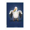  Pelikan Classic Poster Without Frame 50 X70 Cm Dark Blue Background