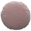 Christina Lundsteen Basic Round Velvet Pillow, Old Rose