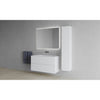 Copenhagen Bath Sq2 Double Cabinet With Center Wash, L100 Cm