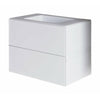 Copenhagen Bath Sq2 Double Cabinet With Center Wash, L80 Cm