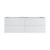 Copenhagen Bath Sq2 Double Cabinet With Double Washing, L160 Cm