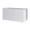 Copenhagen Bath Sq2 Double Cabinet With Left Washing, L120 Cm