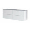 Copenhagen Bath Sq2 Double Cabinet With Right Washing, L160 Cm