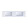 Copenhagen Bath Sq2 Double Wash Basin, L160 Cm