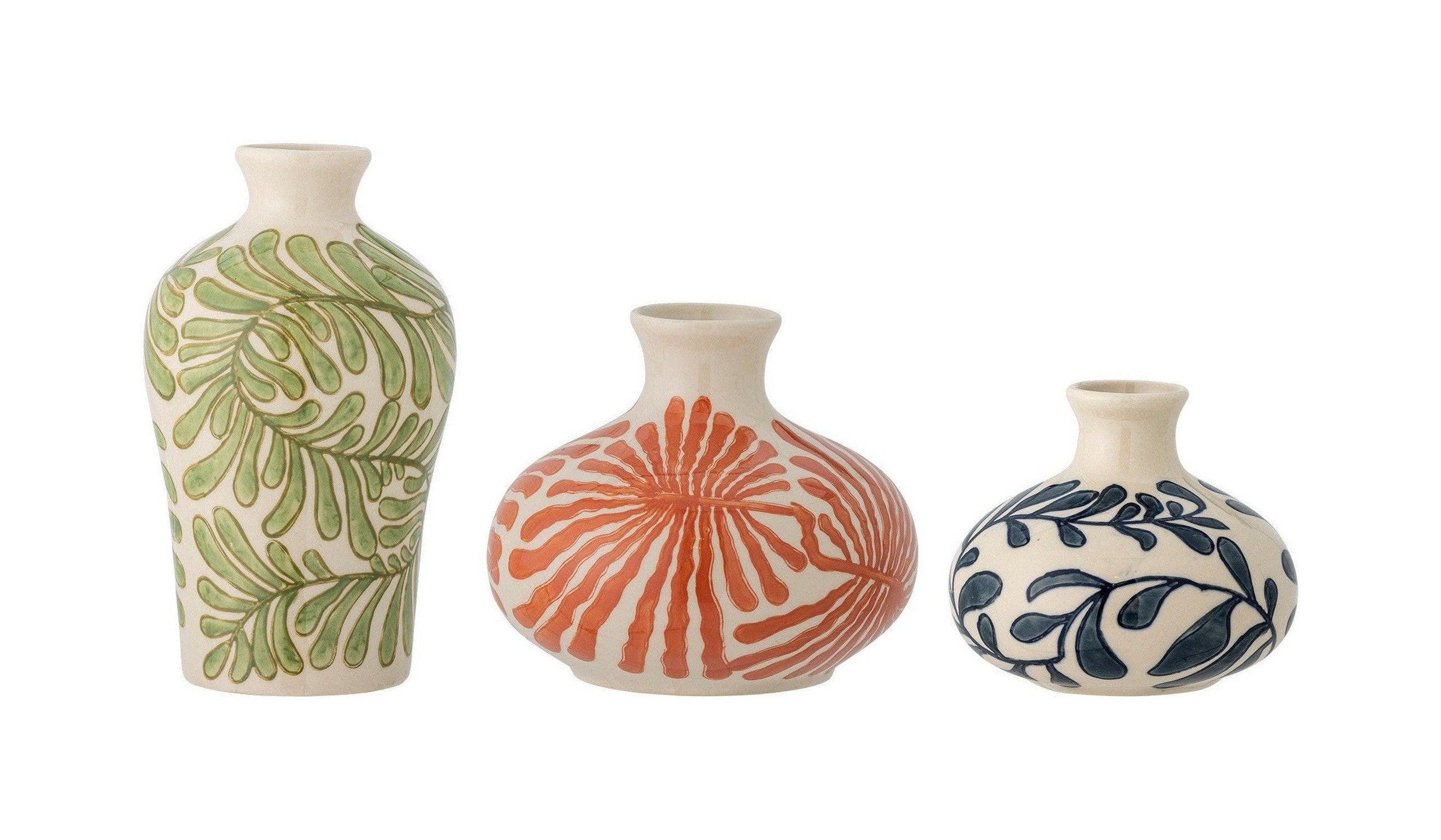 [product_category]-Creative Collection Fauni Vase, Green, Stoneware-Creative Collection-5711173330782-82061394-BLO-1