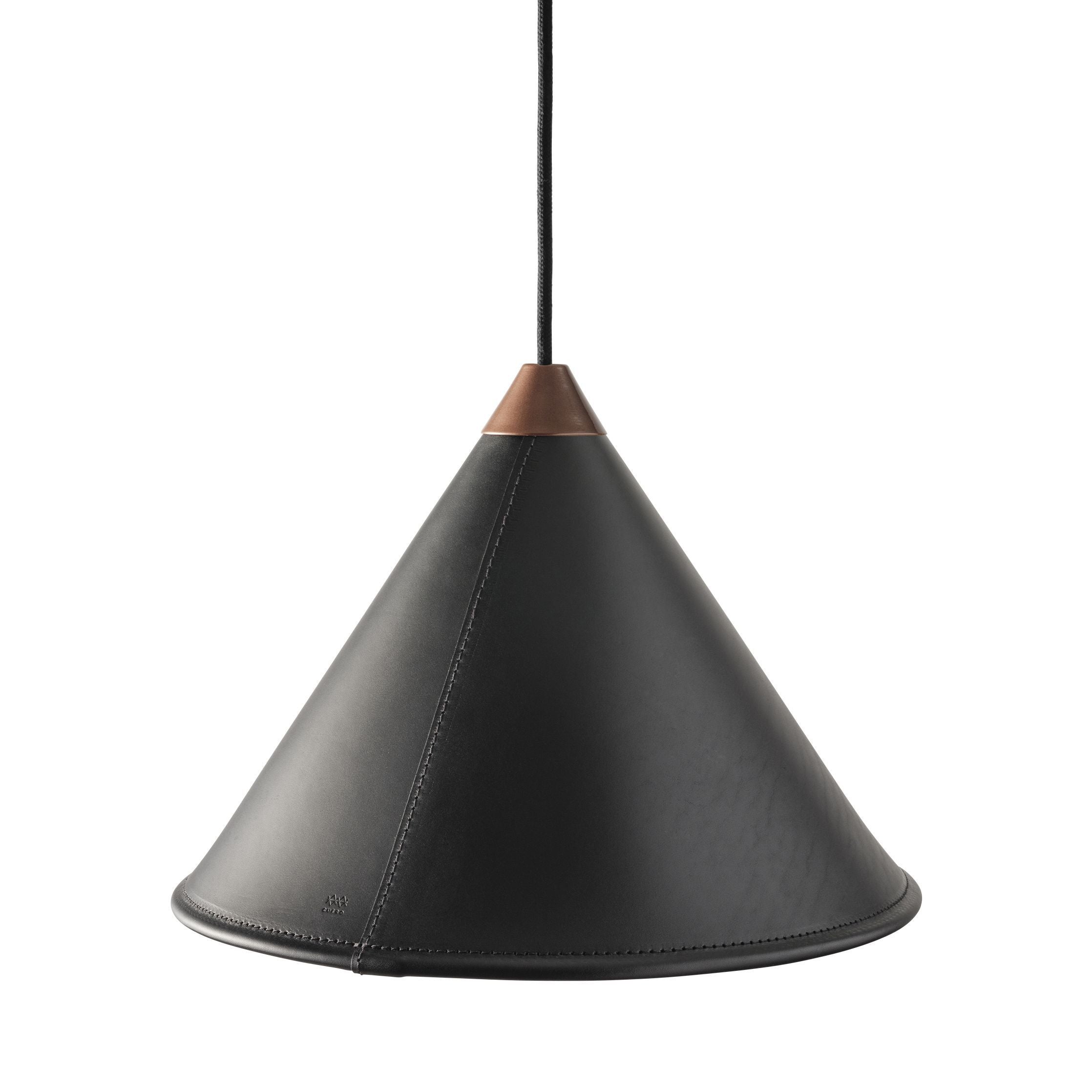 [product_category]-Cuero Namibia Pendant ø 35 Cm, Black/Copper With Black Cable-Cuero-7340172636625-1510133-CUE-2