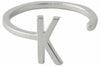 Design Letters Letter Ring A Z, 925 Sterling Silver, K