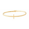 Design Letters My Bangle In Bangle, 18k Gold Plated Silver