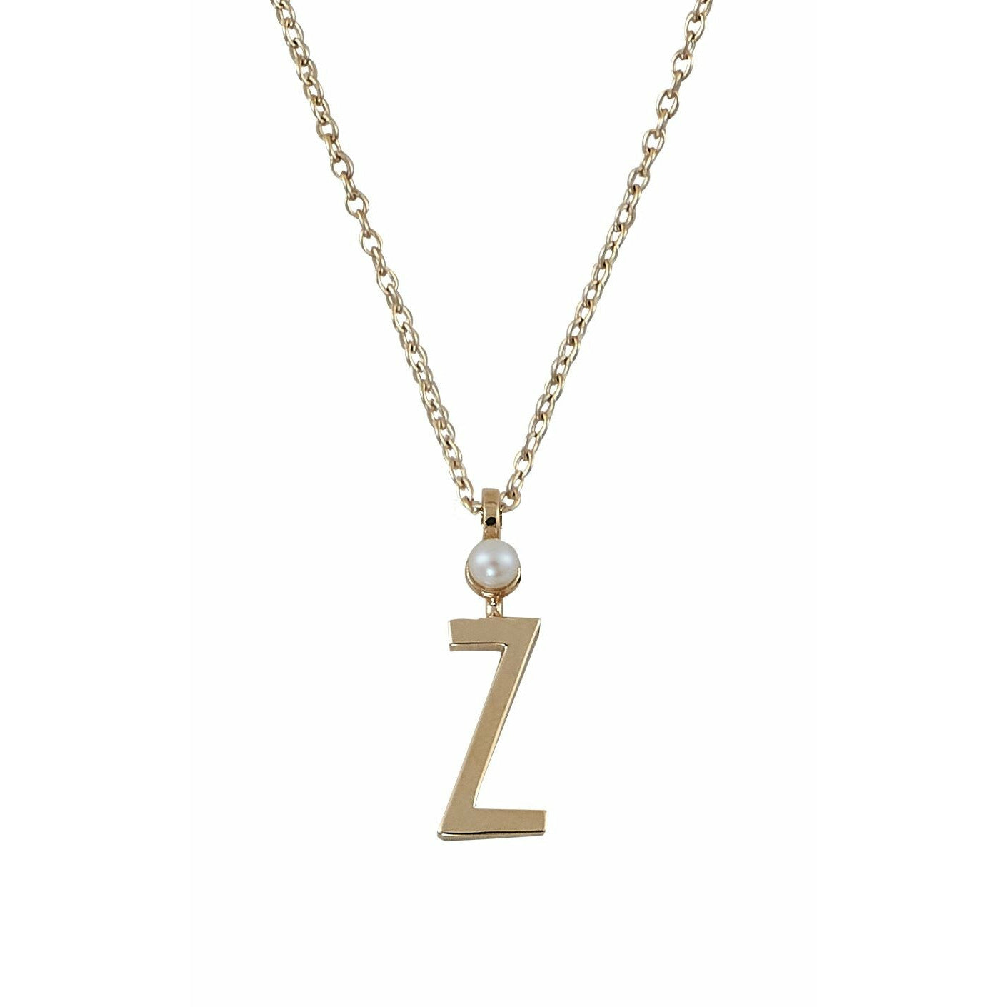 [product_category]-Design Letters Necklace In Pure Gold, Z-Design Letters-5710498188580-90304012Z-DES-1