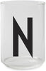 Design Letters Personal Drinking Glass A Z, N