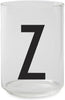 Design Letters Personal Drinking Glass A Z, Z, Z