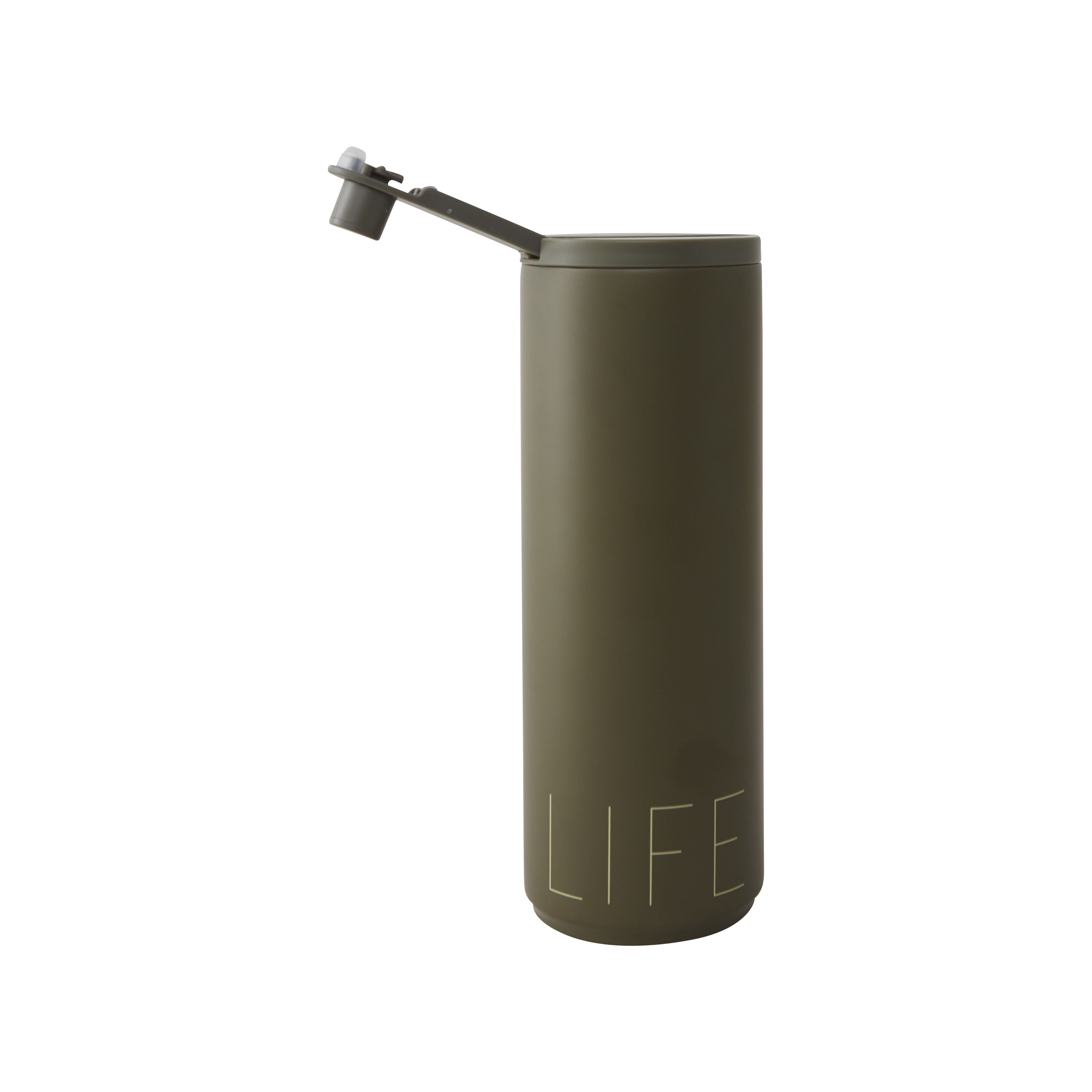 [product_category]-Design Letters Travel Mug 500 Ml, Olive Green-Design Letters-5710498190088-30101021OLIVELIFE-DES-3